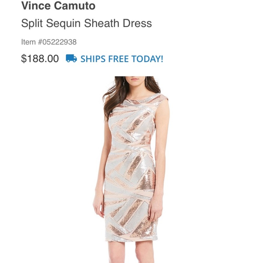 Vince Camuto evening dress